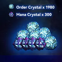 1,980 Order Crystals